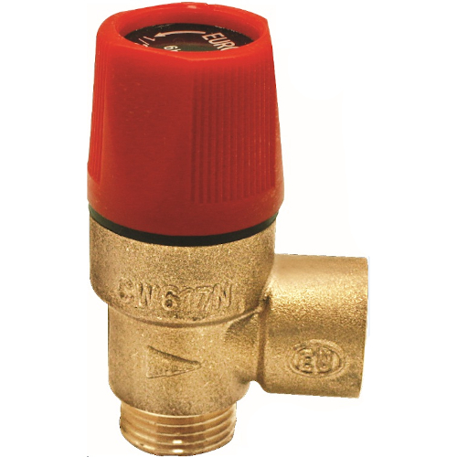 Клапан предохранительный 1/2", 3 бар Kromwell