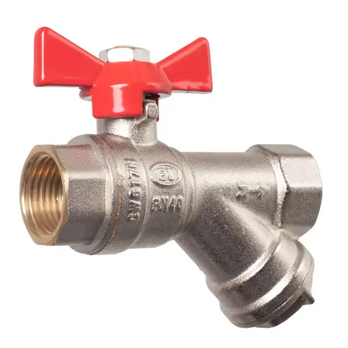 Кран шаровой Grand c фильтром 1/2" ВР-ВР ручка - бабочка EU.YT1086035 12_k