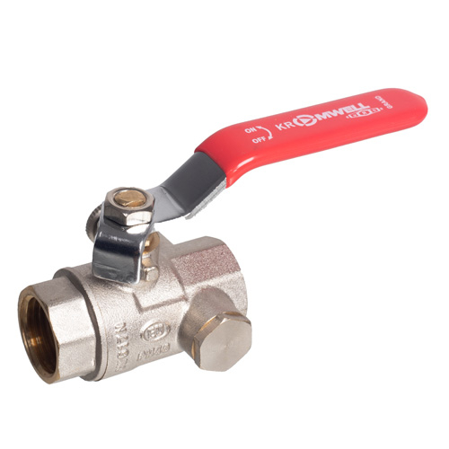 Кран шаровой Grand c дренажём 1/2" ВР-ВР ручка - усиленный рычаг EU.YT1016032 12_k