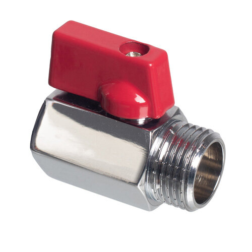 Кран шаровой MINI 1/2" внутренняя - наружная резьба