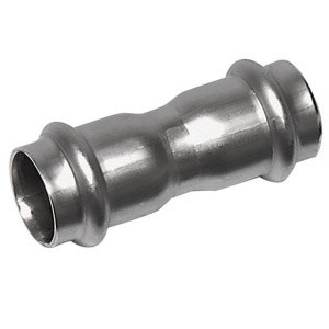 Пресс-муфта из нержавеющей стали, редукционная, 22х28 Kromwell