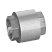 Клапан обратный с латунным золотником, 1/2", никелированный Kromwell