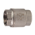 Клапан обратный с латунным золотником, 1/2", никелированный Kromwell