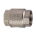 Клапан обратный с латунным золотником 3/4", никелированный Kromwell