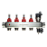 Блок коллекторный из нерж. стали с расходомерами и термостатическими клапанами 1"x3/4"EU x4, в комплекте автомат.возд., сливн.кран Kromwell