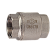 Клапан обратный с латунным золотником 3/4", никелированный Kromwell
