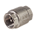 Клапан обратный с латунным золотником 3/4", никелированный Kromwell